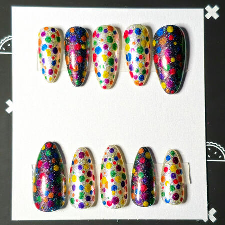 Holographic Polka Dots